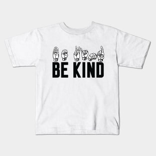 be kind stop racism Kids T-Shirt